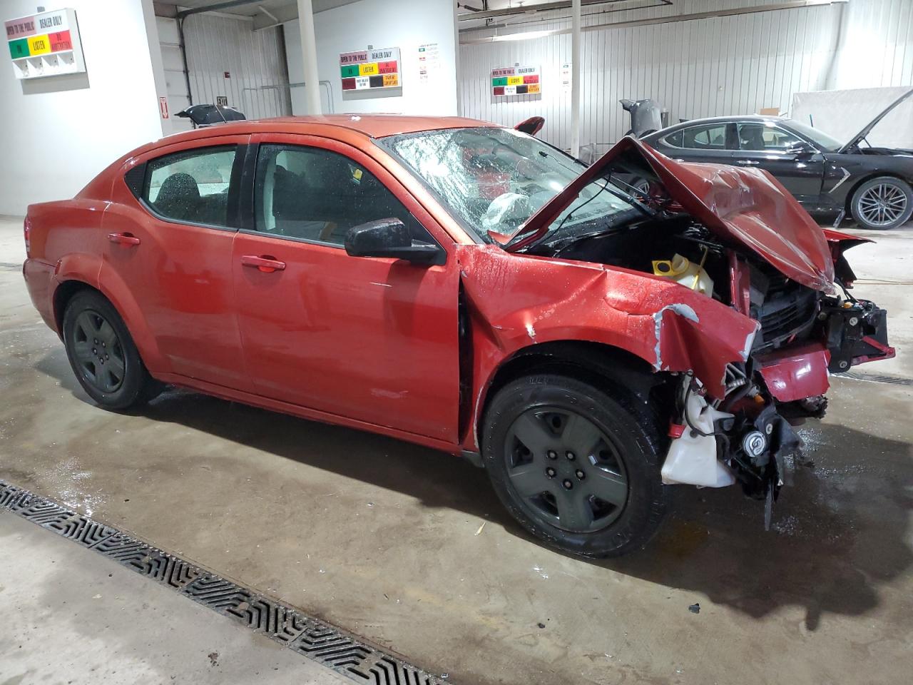 2009 Dodge Avenger VIN 1B3LC46B49N514794 Copart auction photo, front end damage thumbnail 4
