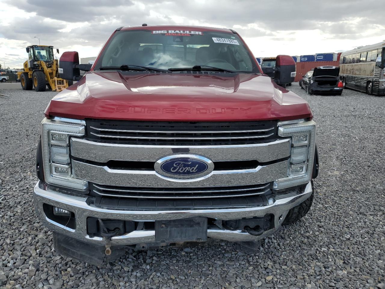 2017 Ford F250 VIN 1FT7W2BT6HED66561 Copart auction photo, front end / undercarriage damage thumbnail 5