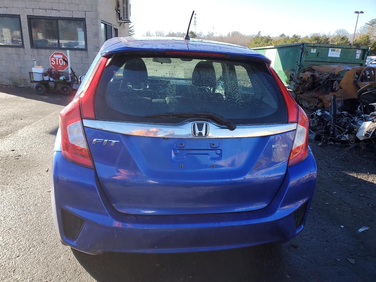 2016 Honda Fit VIN 3HGGK5G77GM703869 Copart auction photo, front end / rear end damage thumbnail 6