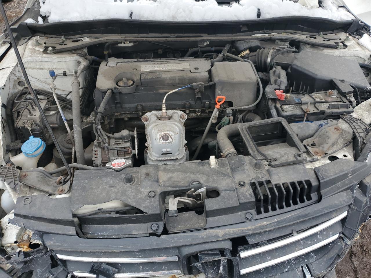 2014 Honda Accord VIN 1HGCR2F89EA025154 Copart auction photo, front end / rear end damage thumbnail 11
