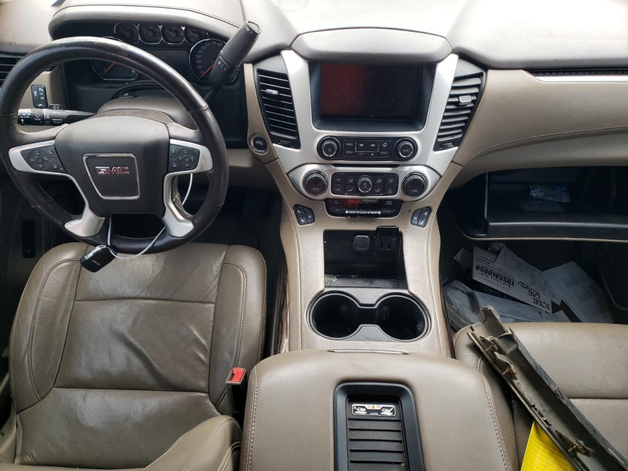 2017 GMC Yukon VIN 1GKS1BKC6HR217850 Copart auction photo, front end damage thumbnail 8