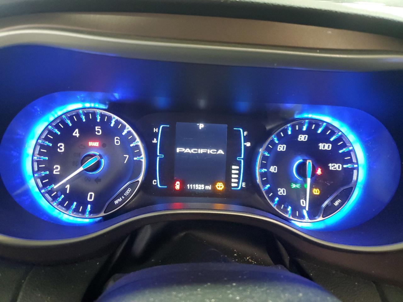 2017 Chrysler Pacifica VIN 2C4RC1DG9HR511977 Copart auction photo, mechanical damage thumbnail 9