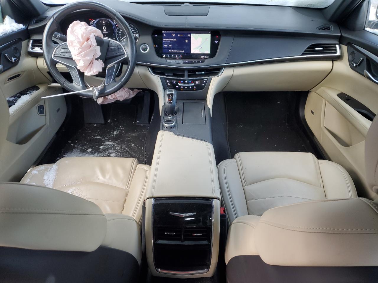 2020 Cadillac CT6 VIN 1G6KB5RS2LU104641 Copart auction photo, front end / undercarriage damage thumbnail 8