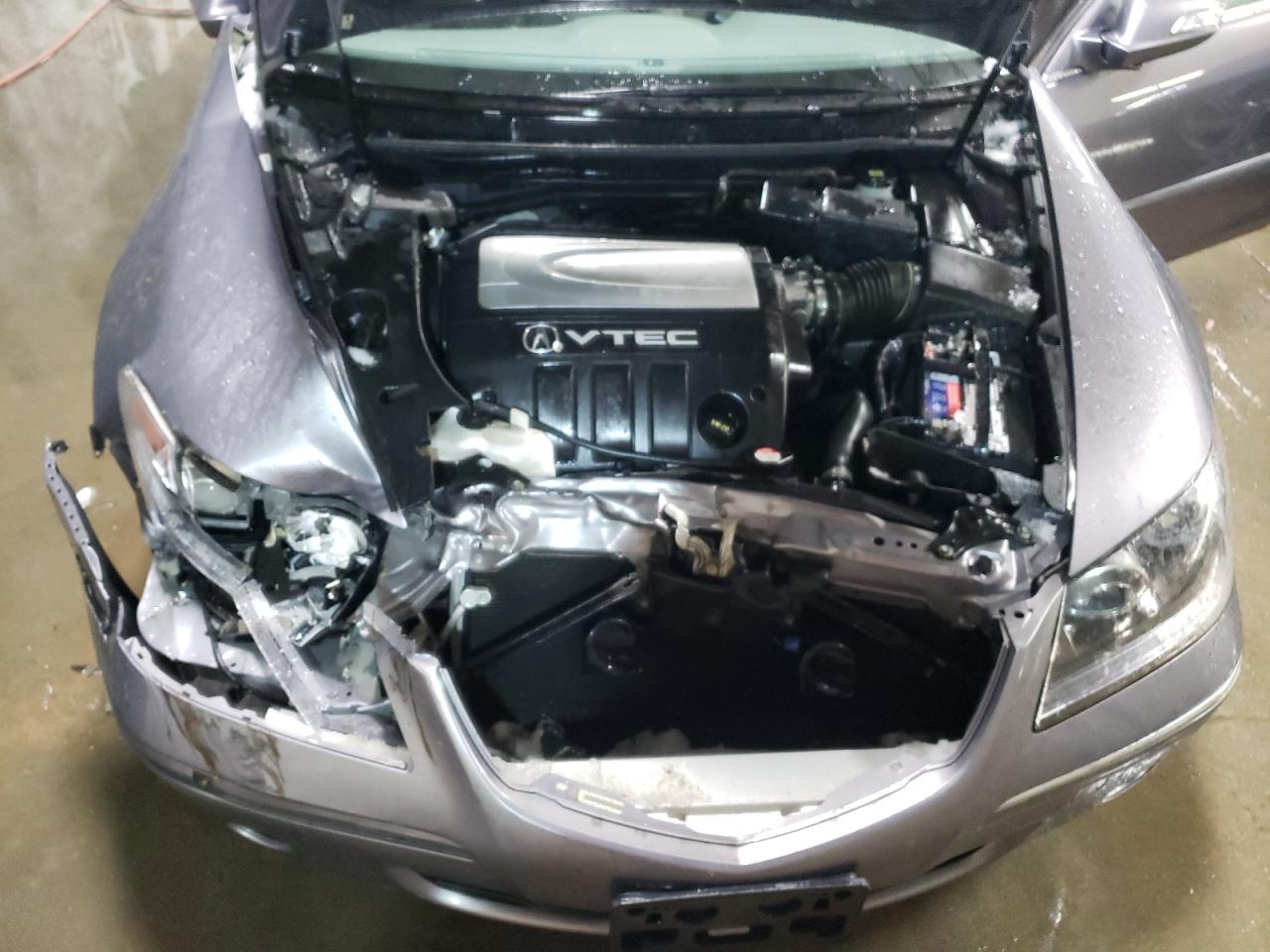 2005 Acura RL VIN JH4KB16505C001021 Copart auction photo, front end damage thumbnail 11