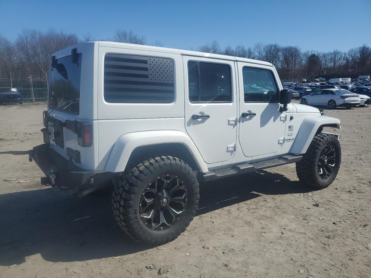 2017 Jeep Wrangler VIN 1C4BJWEG8HL654804 Copart auction photo, normal wear damage thumbnail 3