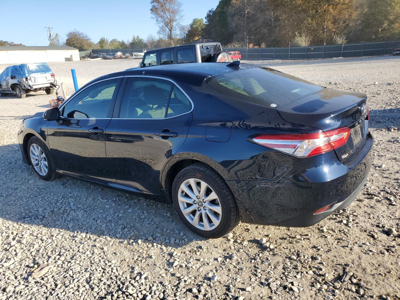 2020 Toyota Camry VIN 4T1C11AKXLU858360 Copart auction photo, side damage thumbnail 2
