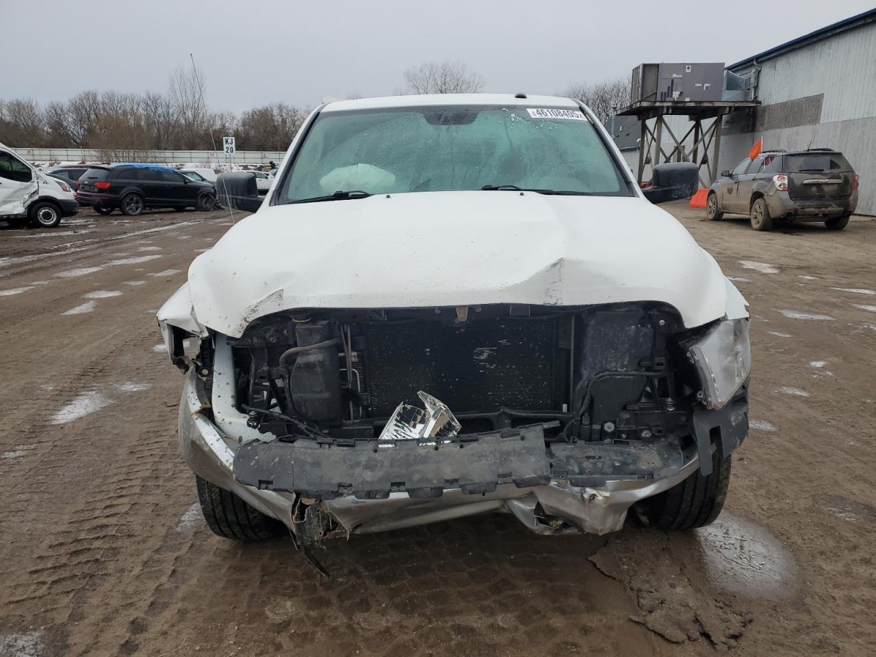2016 RAM 1500 VIN 3C6JR6DT3GG157438 Copart auction photo, front end / rear end damage thumbnail 5