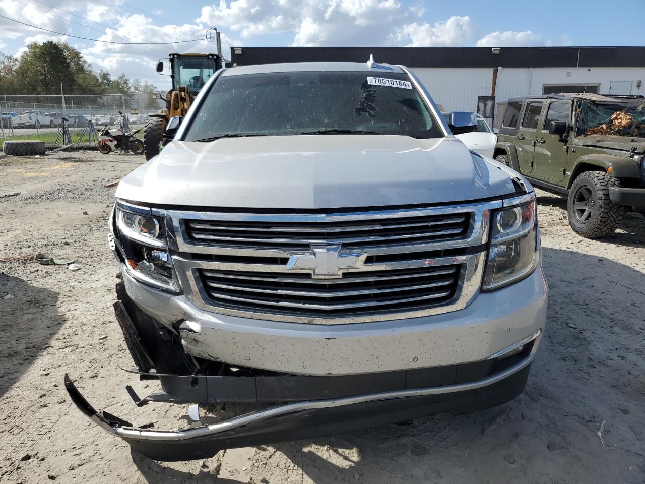 2015 Chevrolet Tahoe VIN 1GNSCCKC1FR666272 Copart auction photo, front end damage thumbnail 5