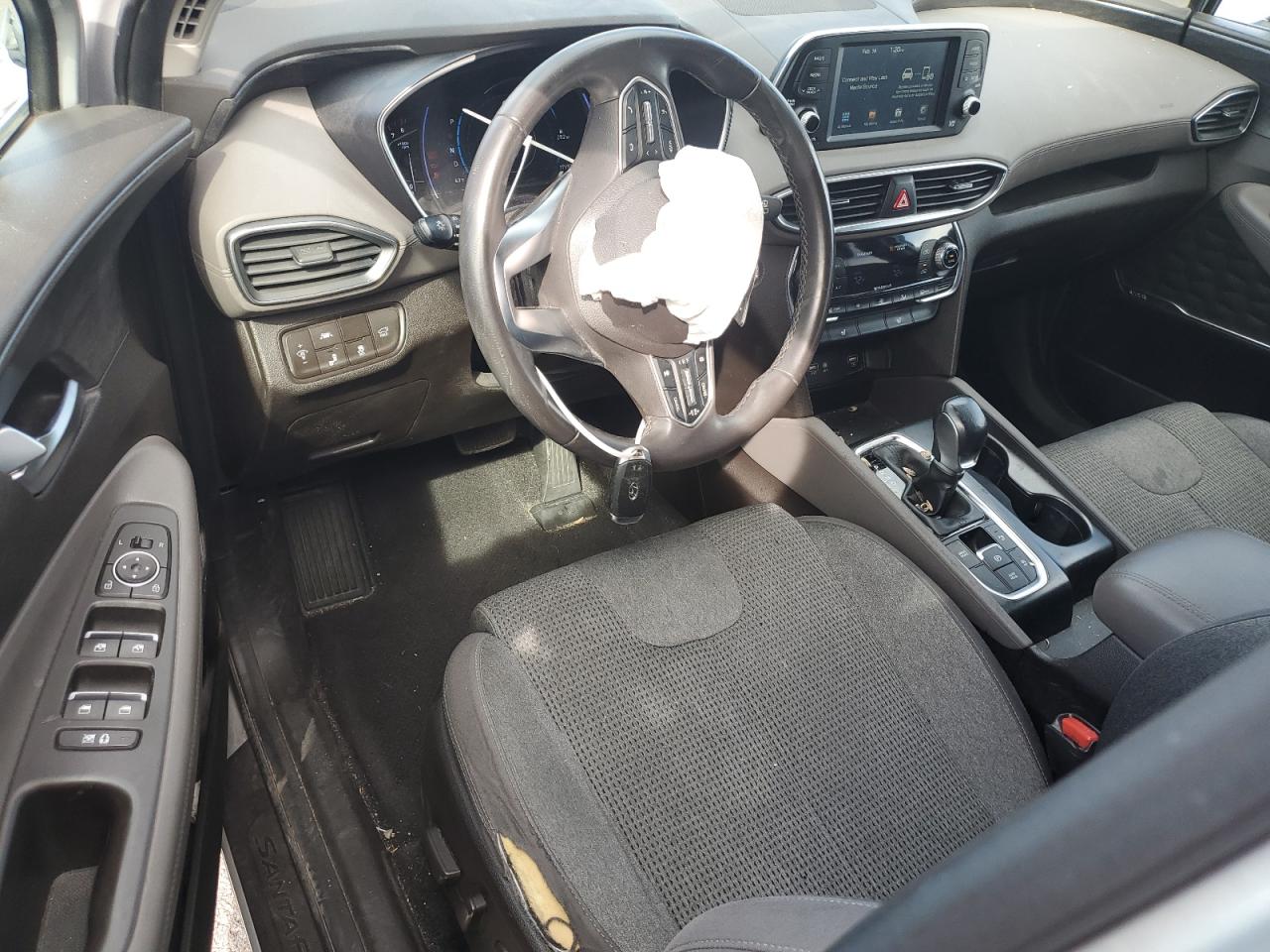 2019 Hyundai Santa Fe VIN 5NMS33AD0KH001087 Copart auction photo, front end damage thumbnail 8