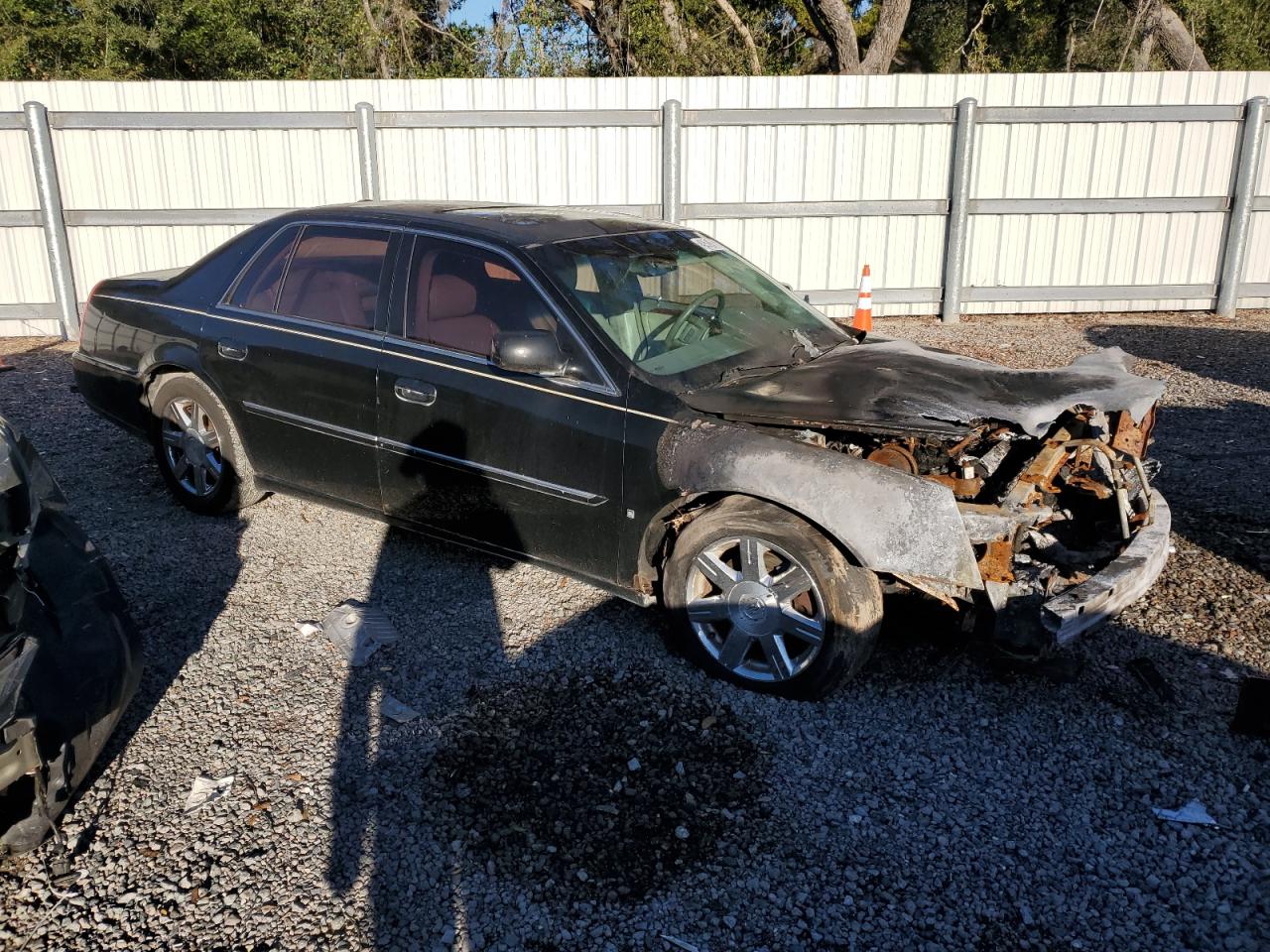 2007 Cadillac DTS VIN 1G6KD57Y87U181876 Copart auction photo, burn - engine damage thumbnail 4