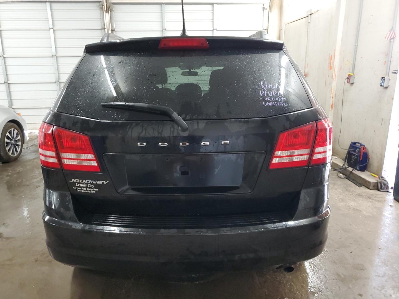 2018 Dodge Journey VIN 3C4PDCAB7JT276619 Copart auction photo, side damage thumbnail 6