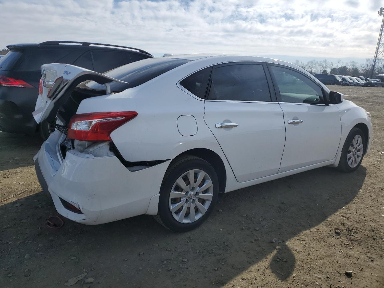 2017 Nissan Sentra VIN 3N1AB7AP0HY362305 Copart auction photo, rear end damage thumbnail 3
