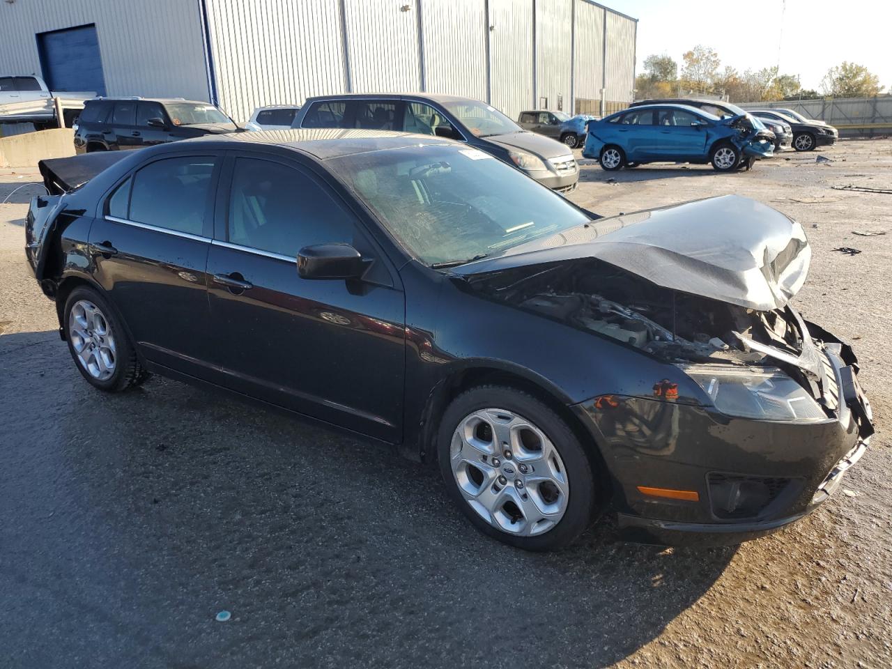 2010 Ford Fusion VIN 3FAHP0HG0AR196464 Copart auction photo, rear end / front end damage thumbnail 4