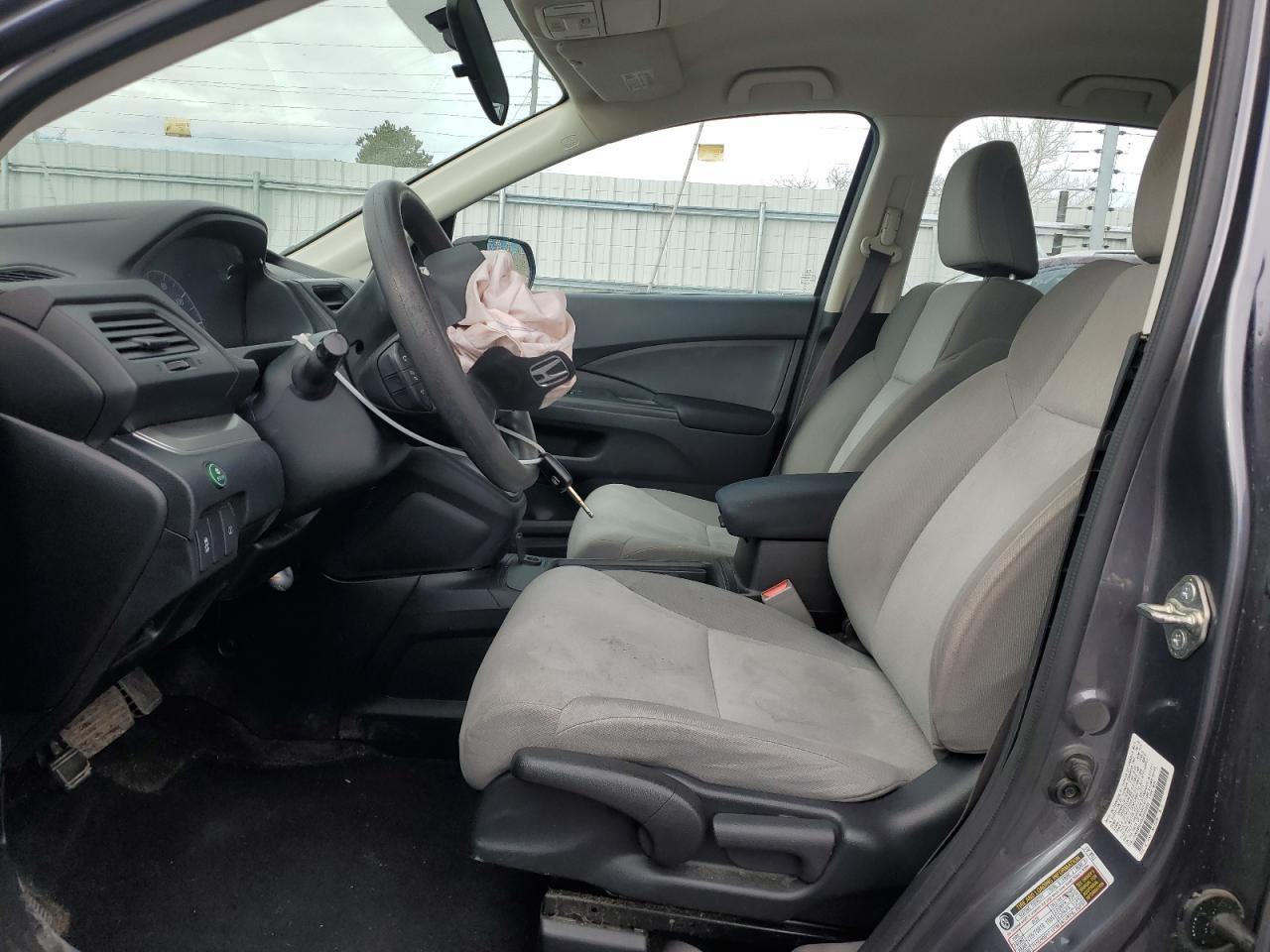 2016 Honda CR-V VIN 2HKRM4H33GH695959 Copart auction photo, front end / rear end damage thumbnail 7