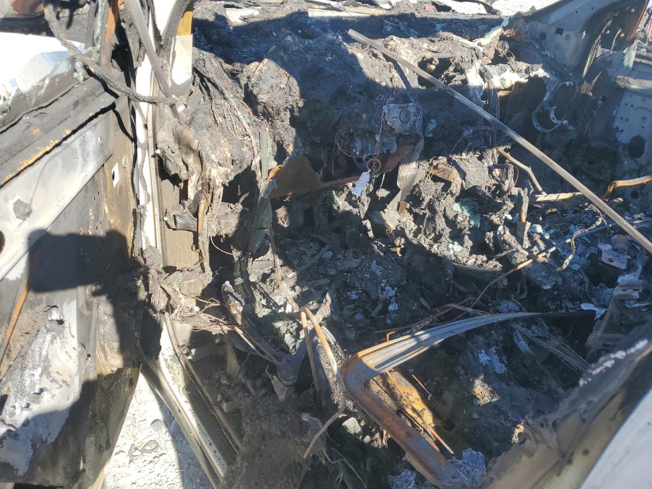 2009 Buick Enclave VIN 5GAER23D19J114295 Copart auction photo, burn damage thumbnail 8