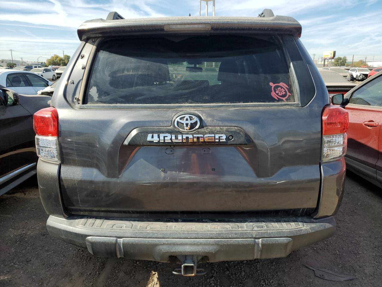 2010 Toyota 4Runner VIN JTEBU5JR6A5026853 Copart auction photo, front end / side damage thumbnail 6