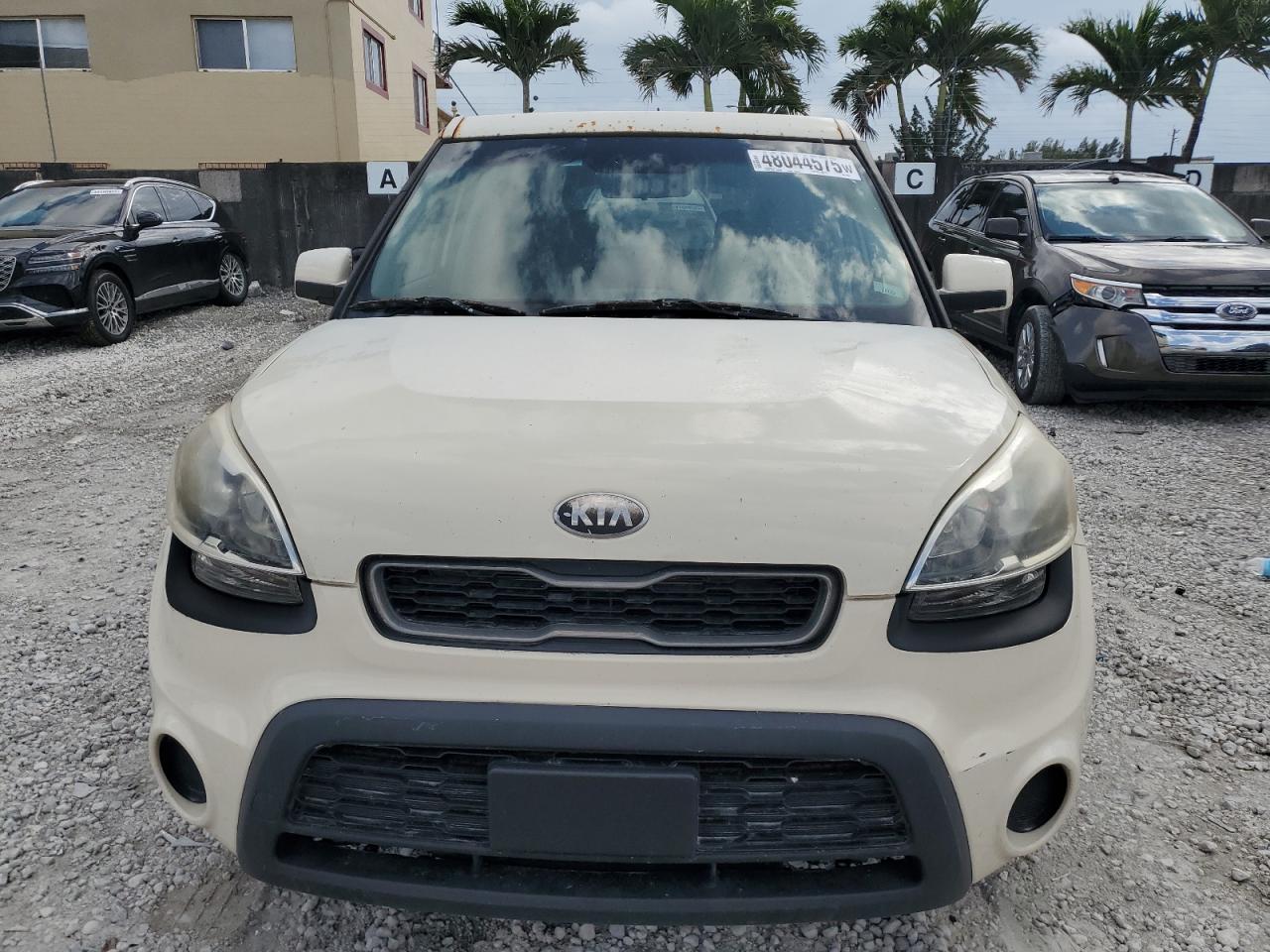 2013 KIA Soul VIN KNDJT2A53D7494482 Copart auction photo, mechanical damage thumbnail 5