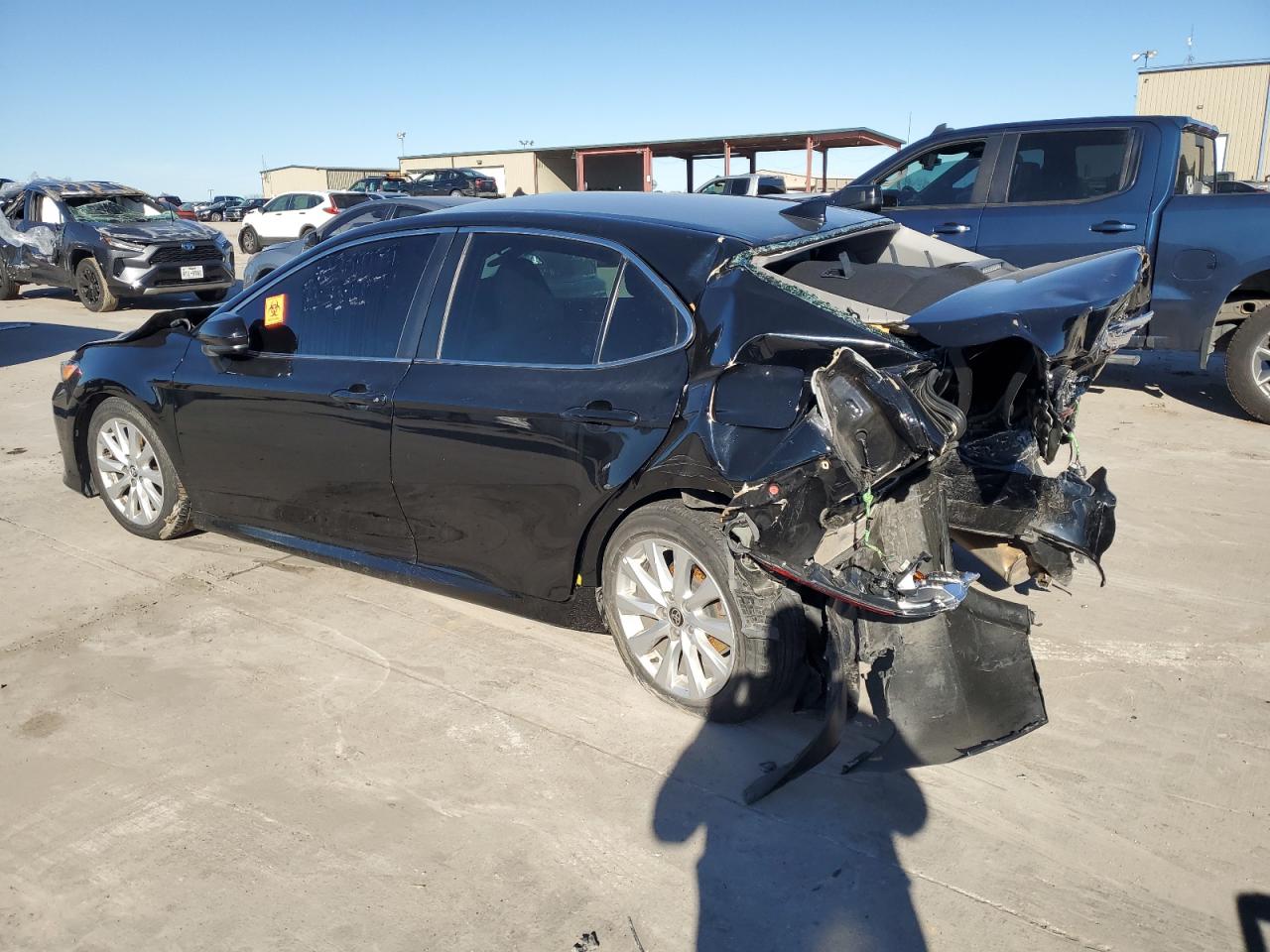 2020 Toyota Camry VIN 4T1C11AK6LU361760 Copart auction photo, all over damage thumbnail 2