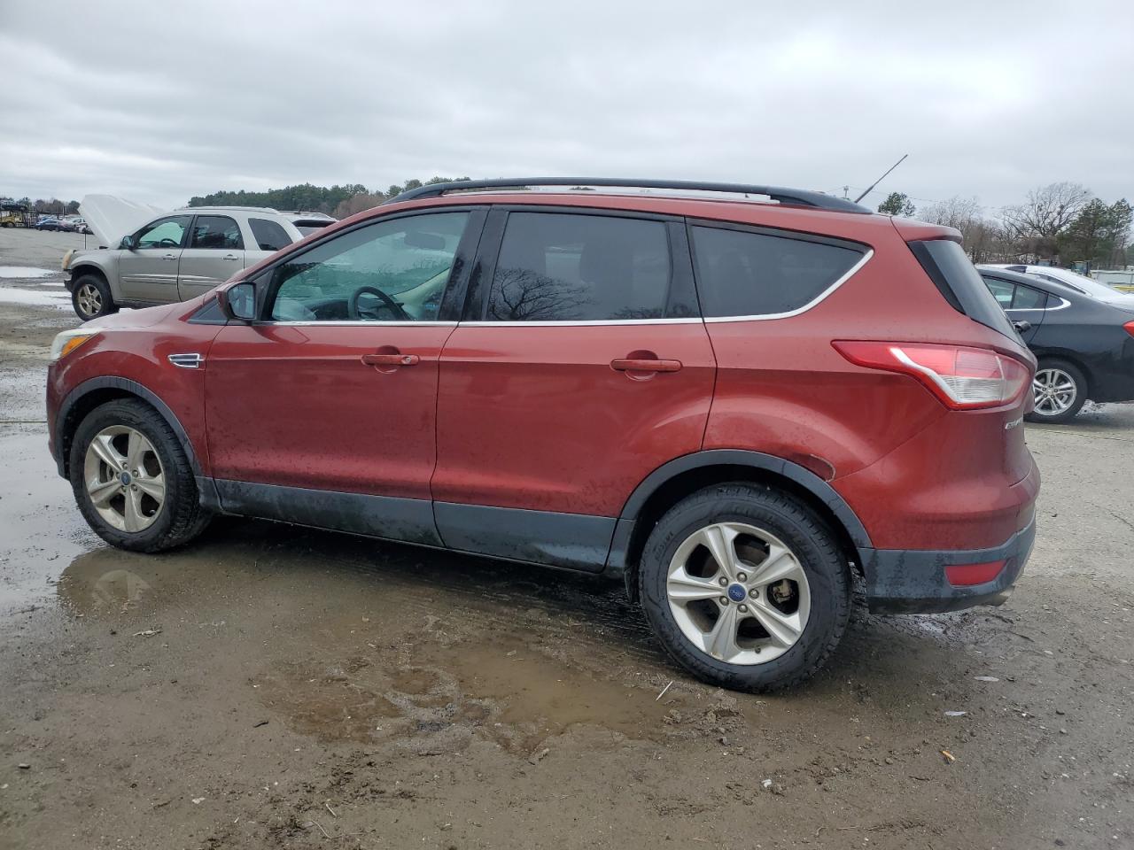 2015 Ford Escape VIN 1FMCU0G95FUA65378 Copart auction photo, side / rear end damage thumbnail 2