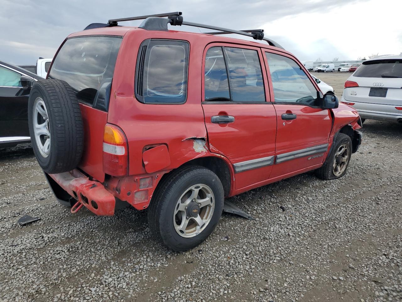 1999 Chevrolet Tracker VIN 2CNBJ13C2X6922039 Copart auction photo, front end damage thumbnail 3