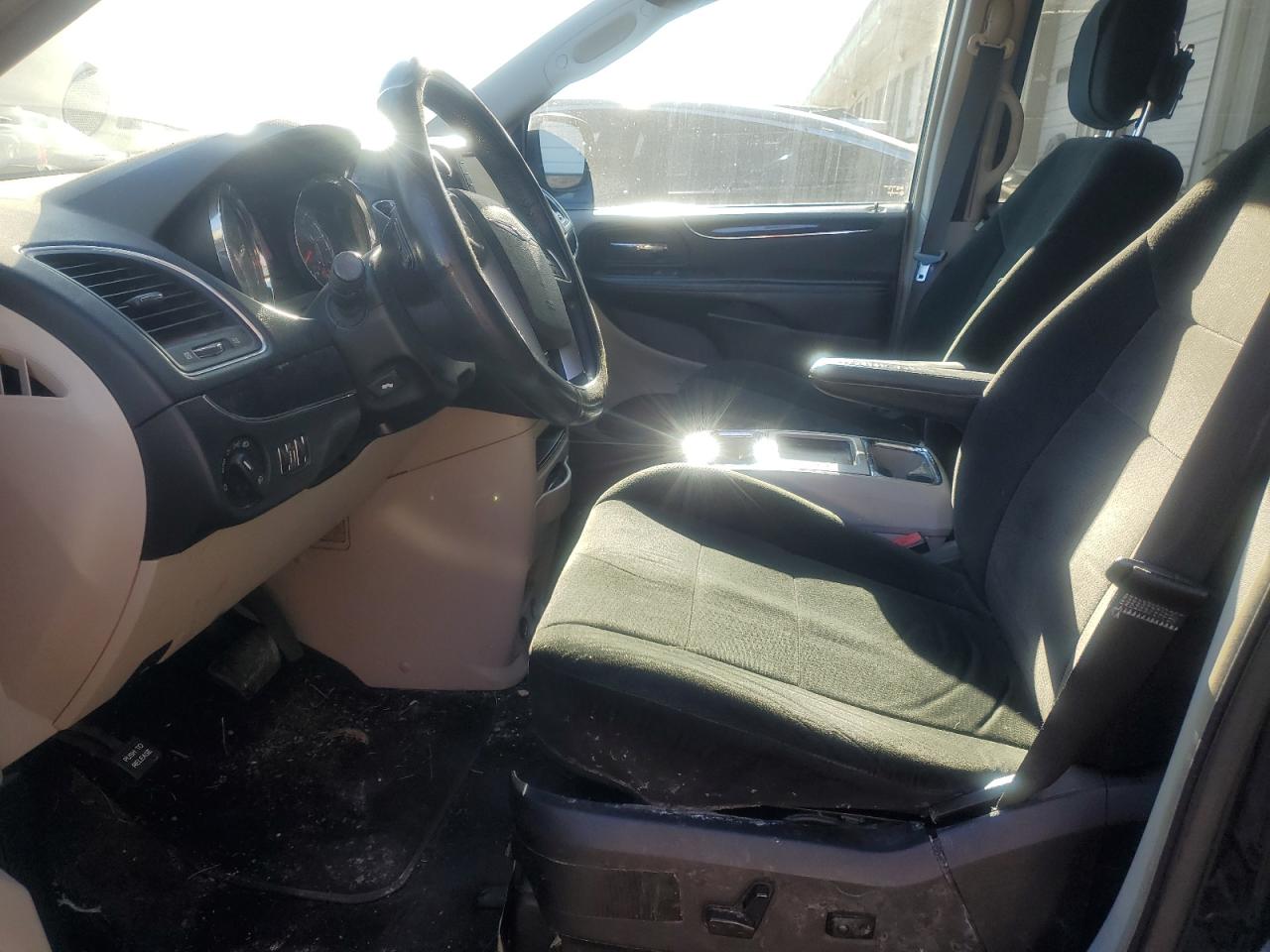 2012 Chrysler Town & Country VIN 2C4RC1BG7CR150194 Copart auction photo, front end damage thumbnail 7