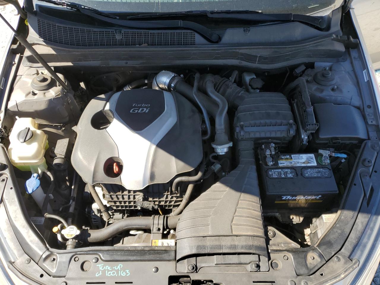 2014 KIA Optima VIN 5XXGR4A6XEG334007 Copart auction photo, rear end / side damage thumbnail 11
