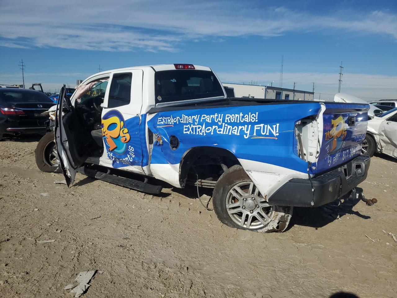 2016 Toyota Tundra VIN 5TFRM5F15GX104901 Copart auction photo, all over damage thumbnail 2