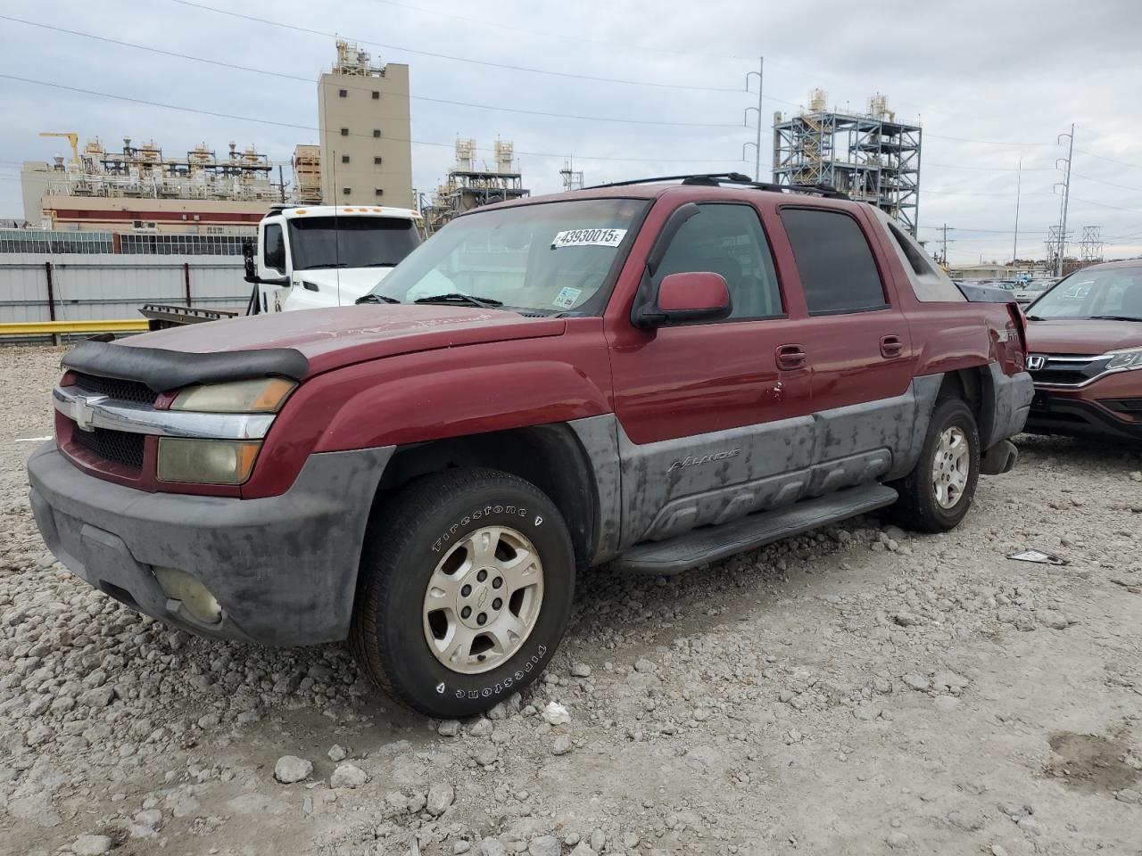 2004 Chevrolet Avalanche VIN 3GNEC12T84G344002