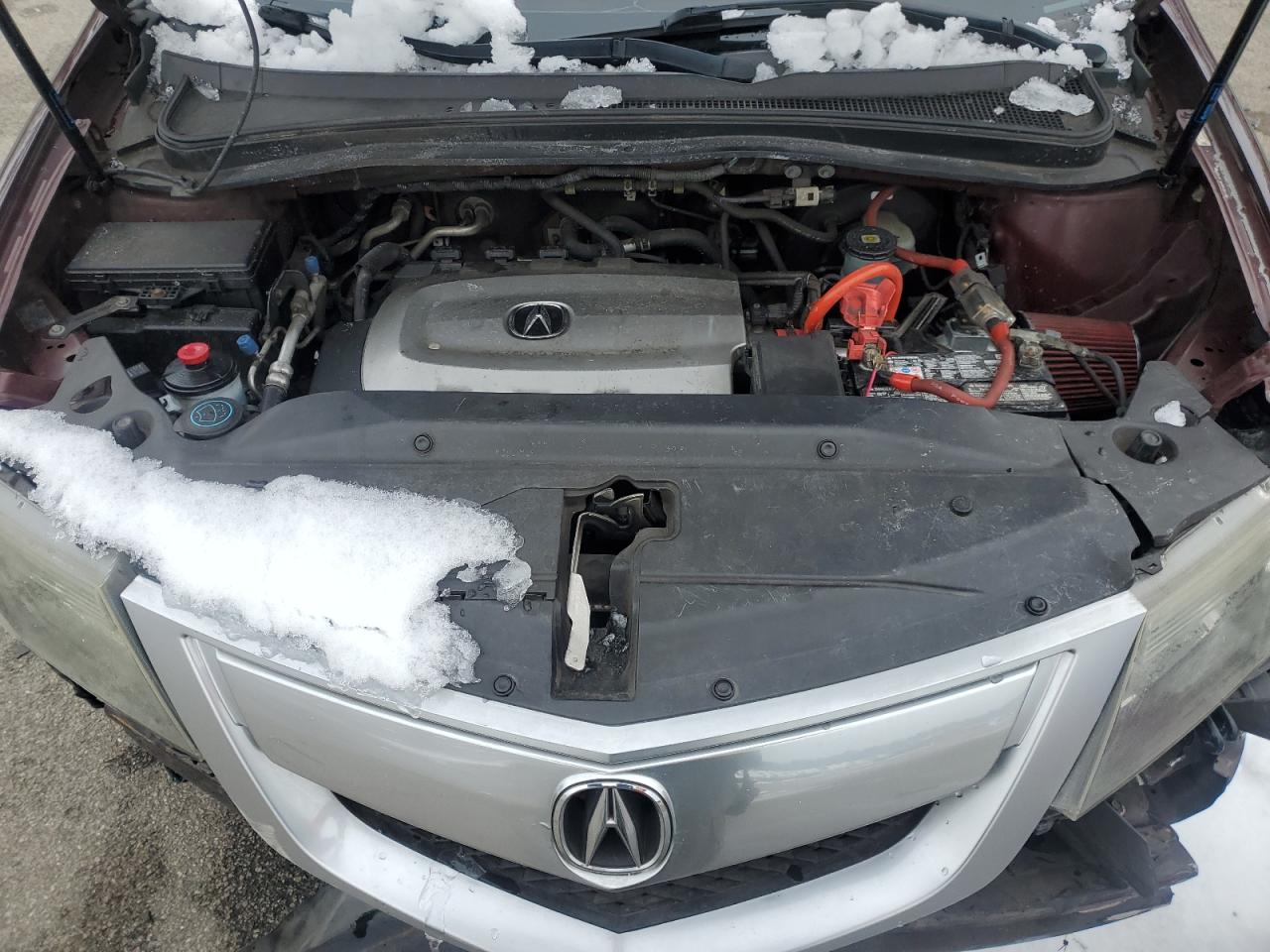 2013 Acura MDX VIN 2HNYD2H31DH513870 Copart auction photo, front end / rear end damage thumbnail 13