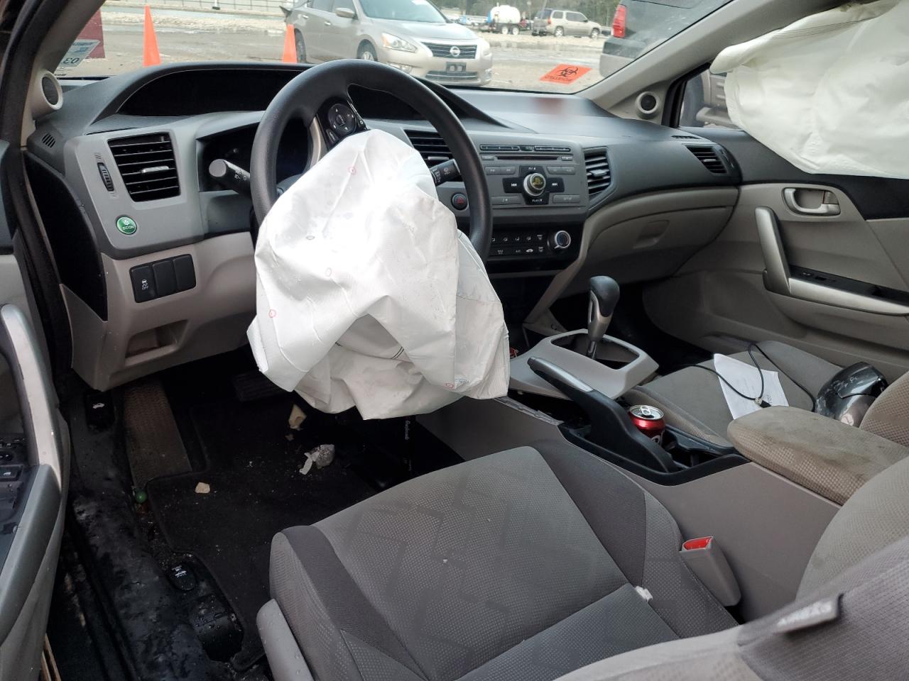 2012 Honda Civic VIN 2HGFG3B53CH502681 Copart auction photo, all over damage thumbnail 8