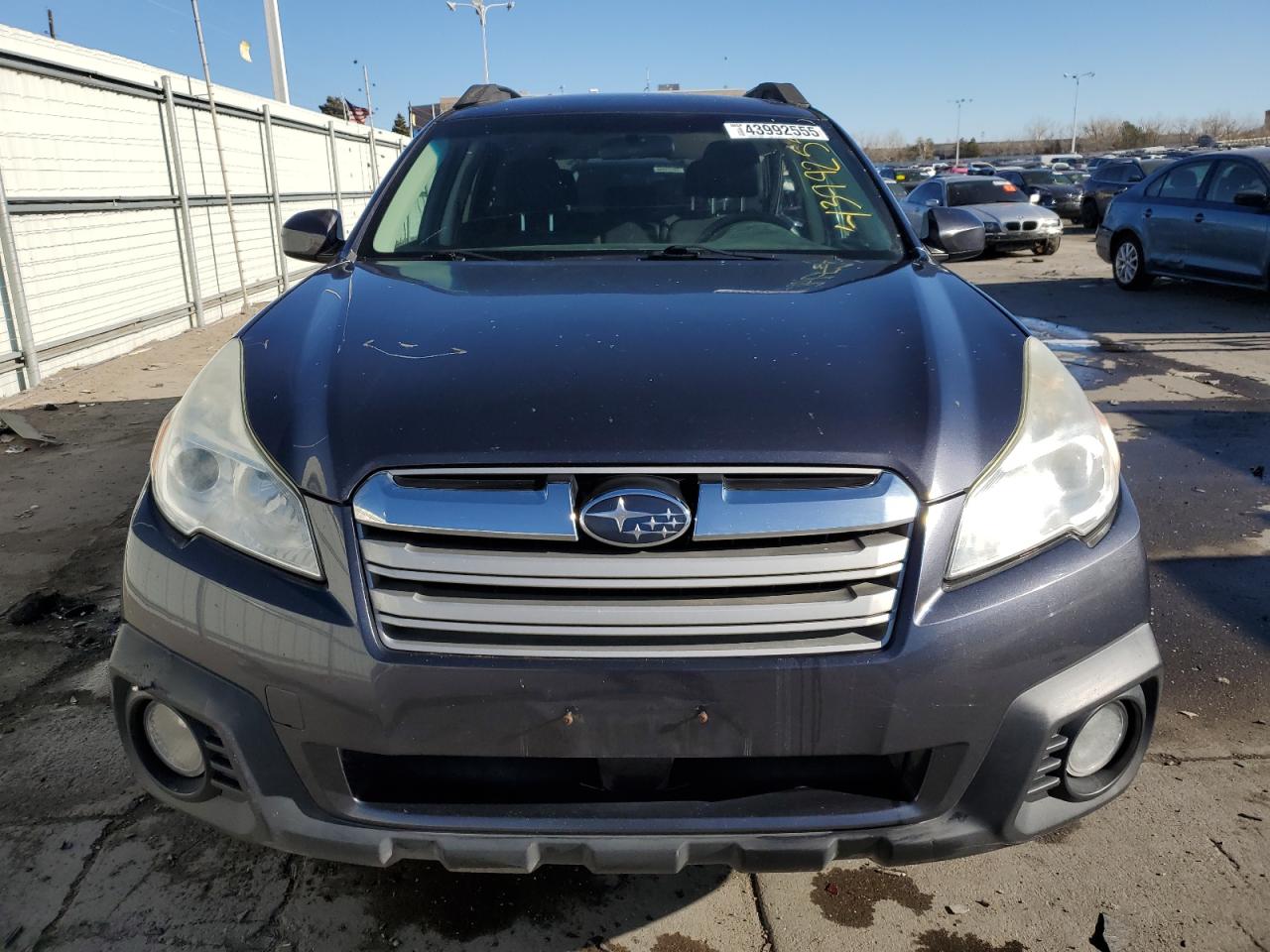 2013 Subaru Outback VIN 4S4BRBCC9D3209219 Copart auction photo, side / rear end damage thumbnail 5