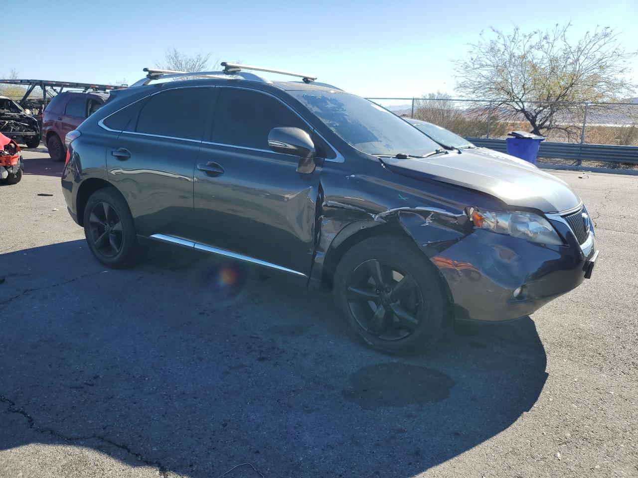 2010 Lexus RX VIN JTJZK1BA3A2403079 Copart auction photo, front end damage thumbnail 4