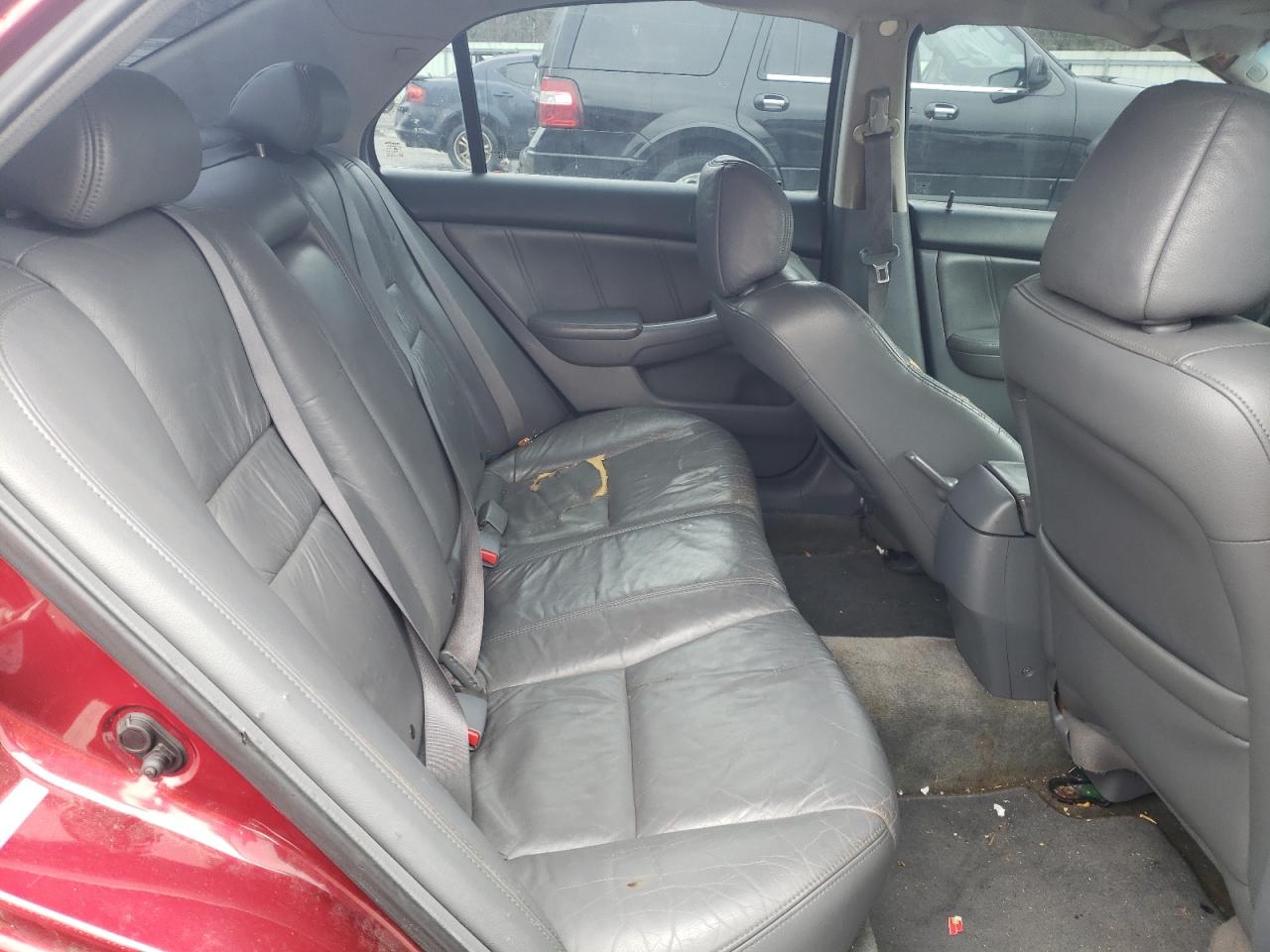 2004 Honda Accord VIN 1HGCM665X4A070789 Copart auction photo, front end / rear end damage thumbnail 10