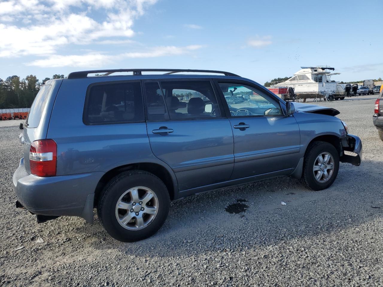 2005 Toyota Highlander VIN JTEEP21A150134605 Copart auction photo, front end / mechanical damage thumbnail 3