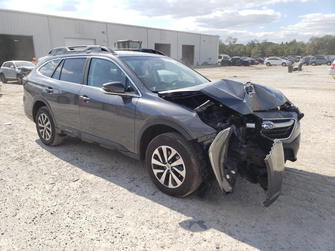 2021 Subaru Outback VIN 4S4BTAFC9M3125232 Copart auction photo, front end damage thumbnail 4