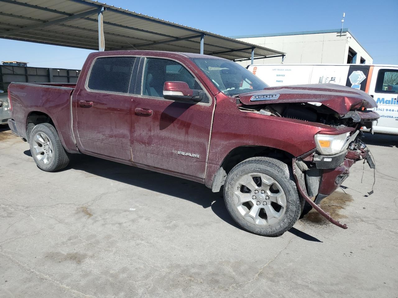 2022 RAM 1500 VIN 1C6RRFFG0NN419360 Copart auction photo, front end / minor dent/scratches damage thumbnail 4
