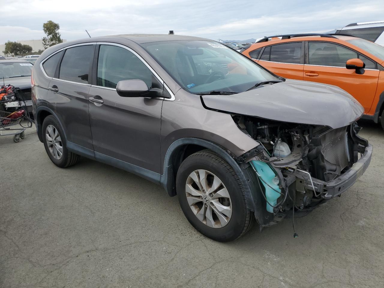 2014 Honda CR-V VIN 3CZRM3H52EG706266 Copart auction photo, front end damage thumbnail 4