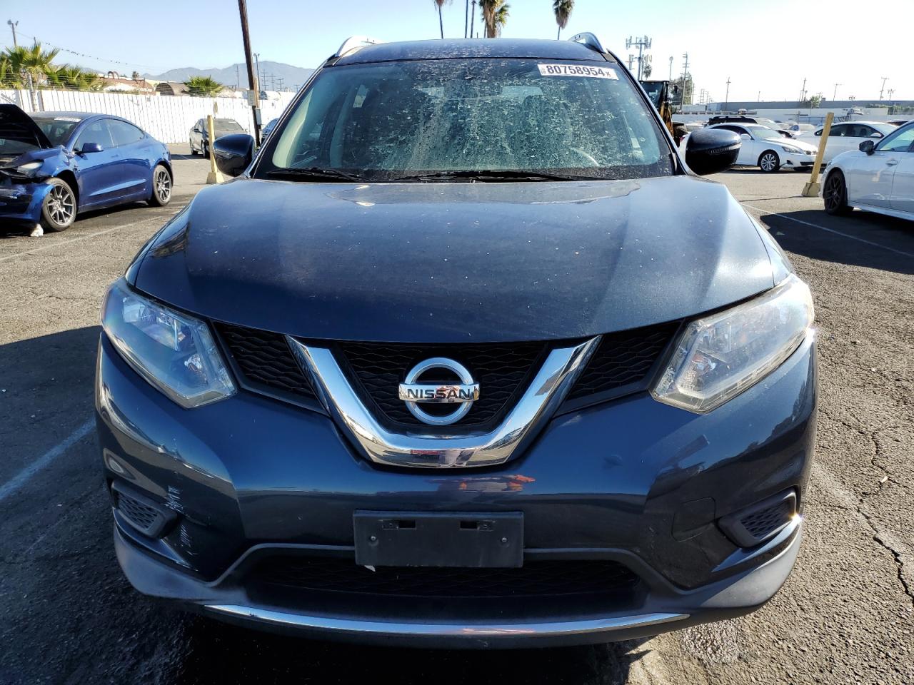 2016 Nissan Rogue VIN JN8AT2MT4GW029153 Copart auction photo, rear end damage thumbnail 5