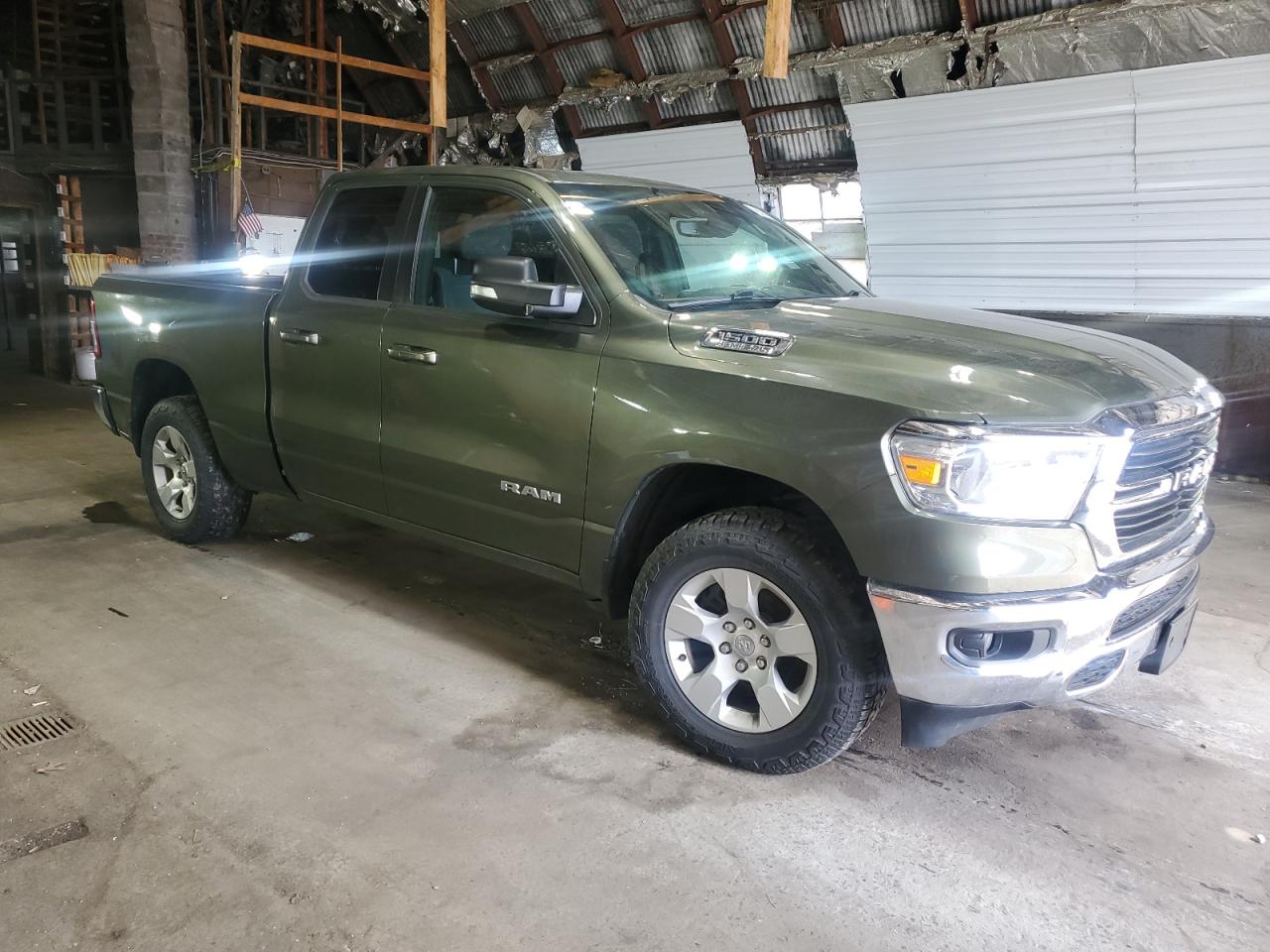 2021 RAM 1500 VIN 1C6SRFBT9MN696110 Copart auction photo, mechanical / minor dent/scratches damage thumbnail 4