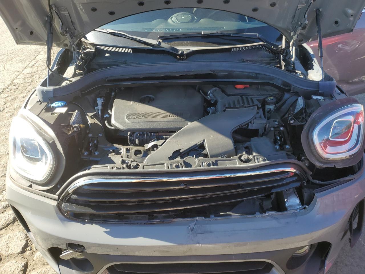 2021 MINI Cooper VIN WMZ23BR04M3M78361 Copart auction photo, all over damage thumbnail 11