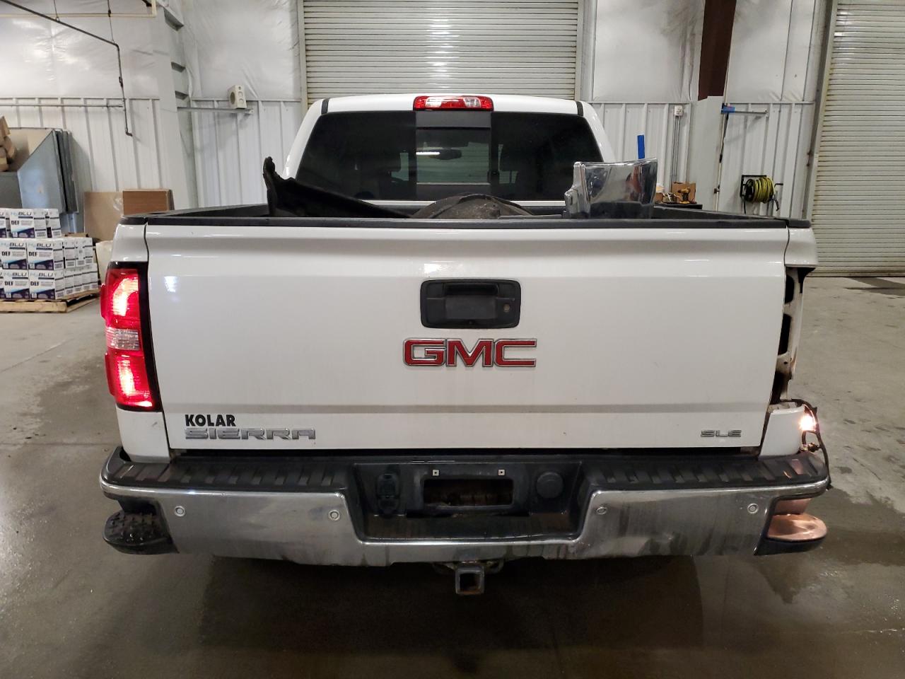 2017 GMC Sierra VIN 3GTU2MECXHG439994 Copart auction photo, front end / rear end damage thumbnail 6