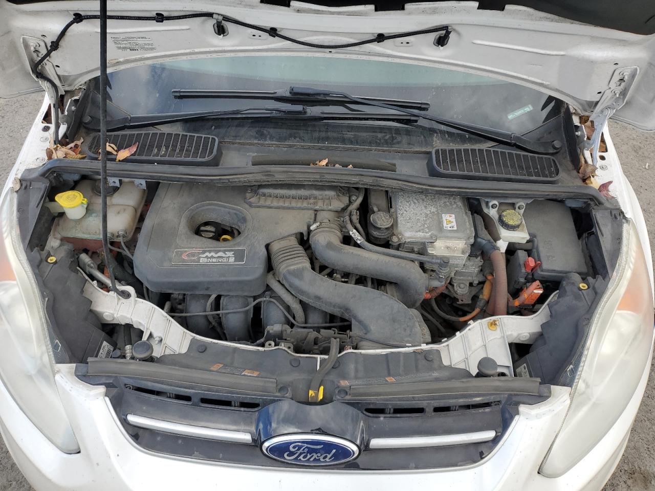 2014 Ford C-MAX VIN 1FADP5CU8EL518779 Copart auction photo, side / front end damage thumbnail 11