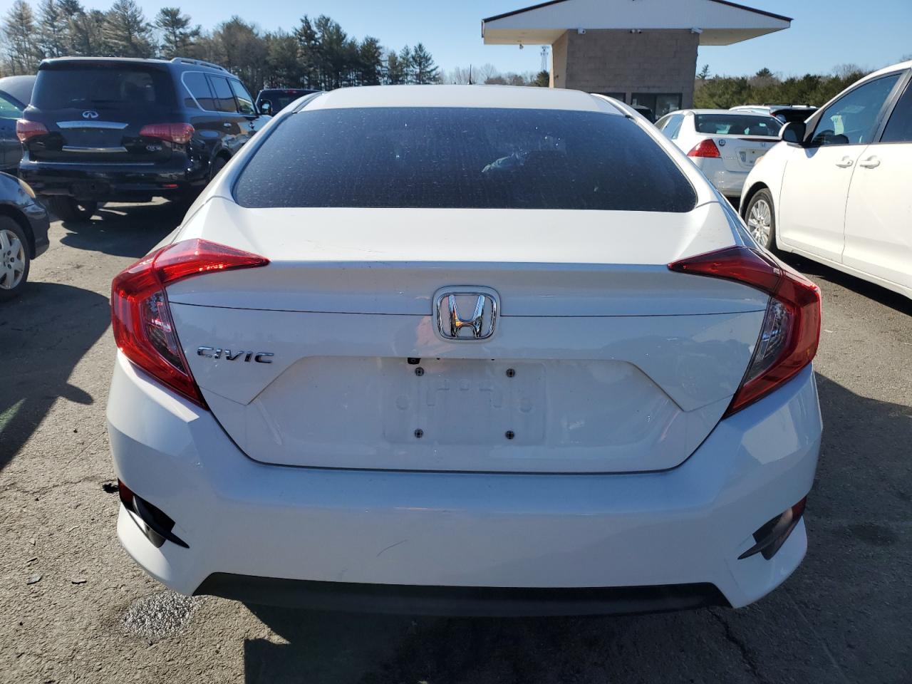 2017 Honda Civic VIN 19XFC2F58HE229142 Copart auction photo, front end damage thumbnail 6