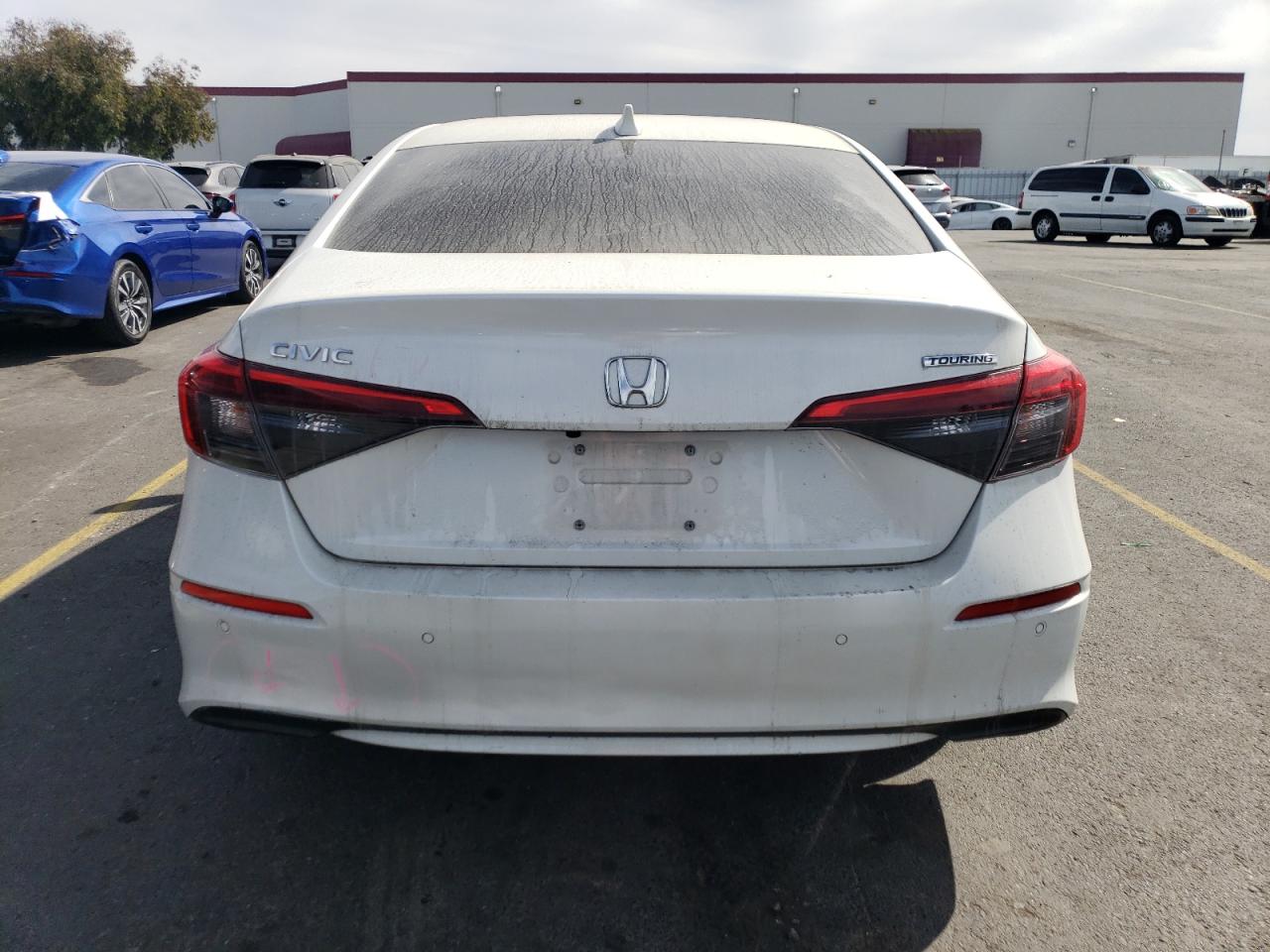 2022 Honda Civic VIN 2HGFE1F90NH301458 Copart auction photo, front end damage thumbnail 6