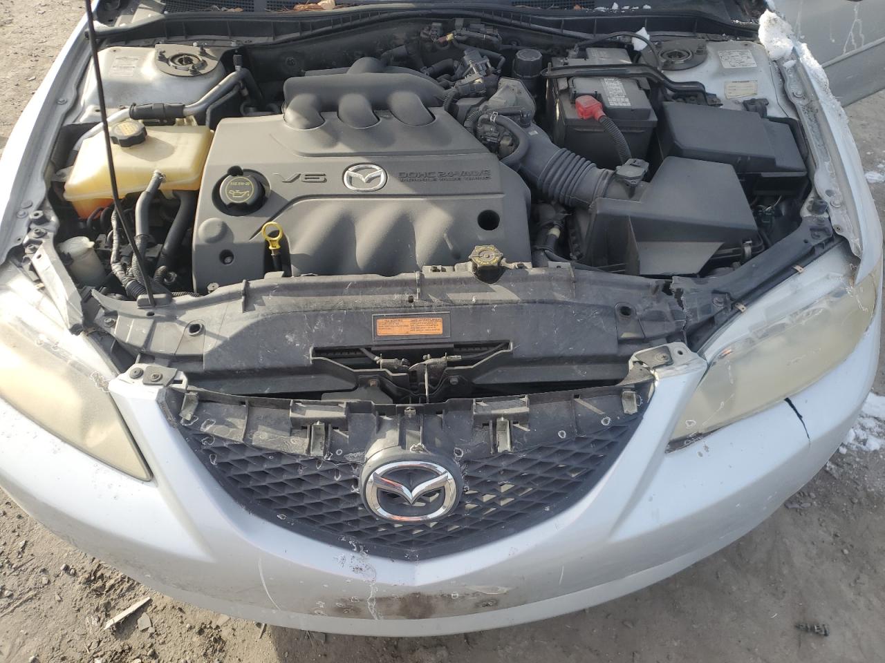 2004 Mazda 6 VIN 1YVFP80D145N12084 Copart auction photo, front end / minor dent/scratches damage thumbnail 13