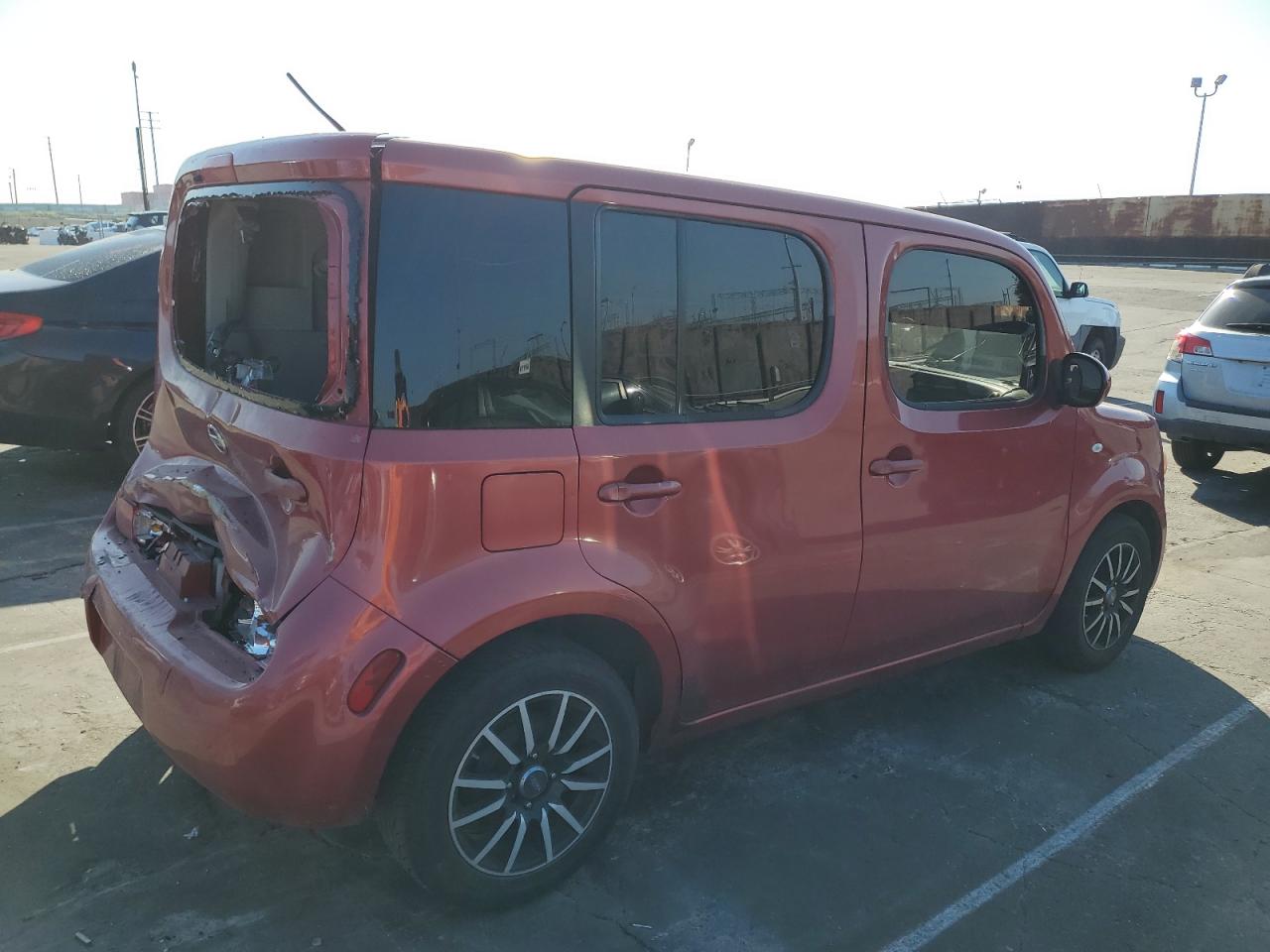 2009 Nissan Cube VIN JN8AZ28R99T117830 Copart auction photo, rear end damage thumbnail 3
