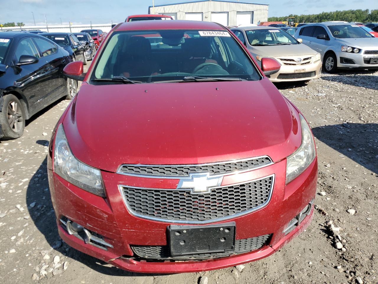 2014 Chevrolet Cruze VIN 1G1PC5SB3E7210858 Copart auction photo, rear end damage thumbnail 5