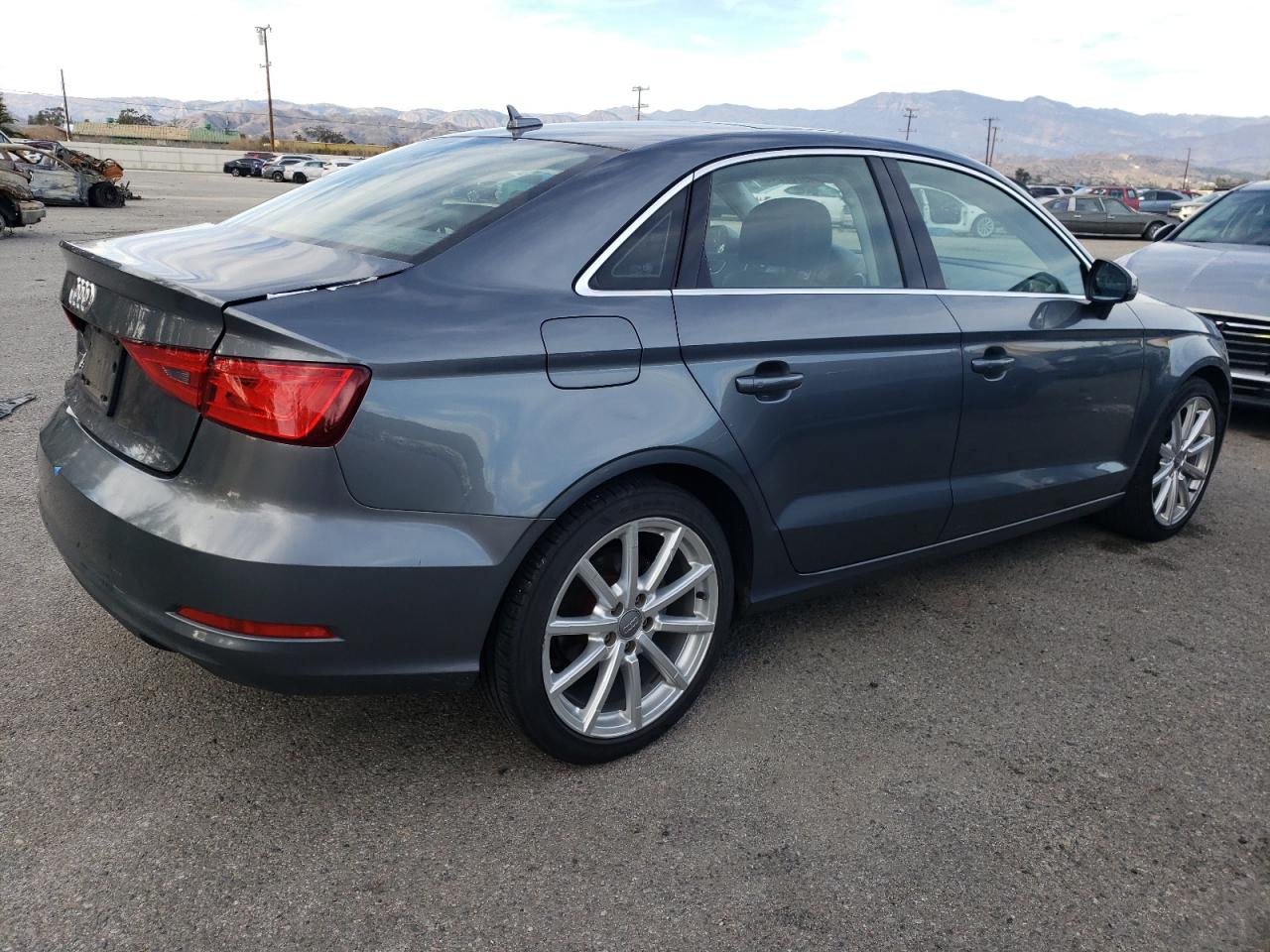 2015 Audi A3 VIN WAUCCGFF8F1001406 Copart auction photo, rear end damage thumbnail 3