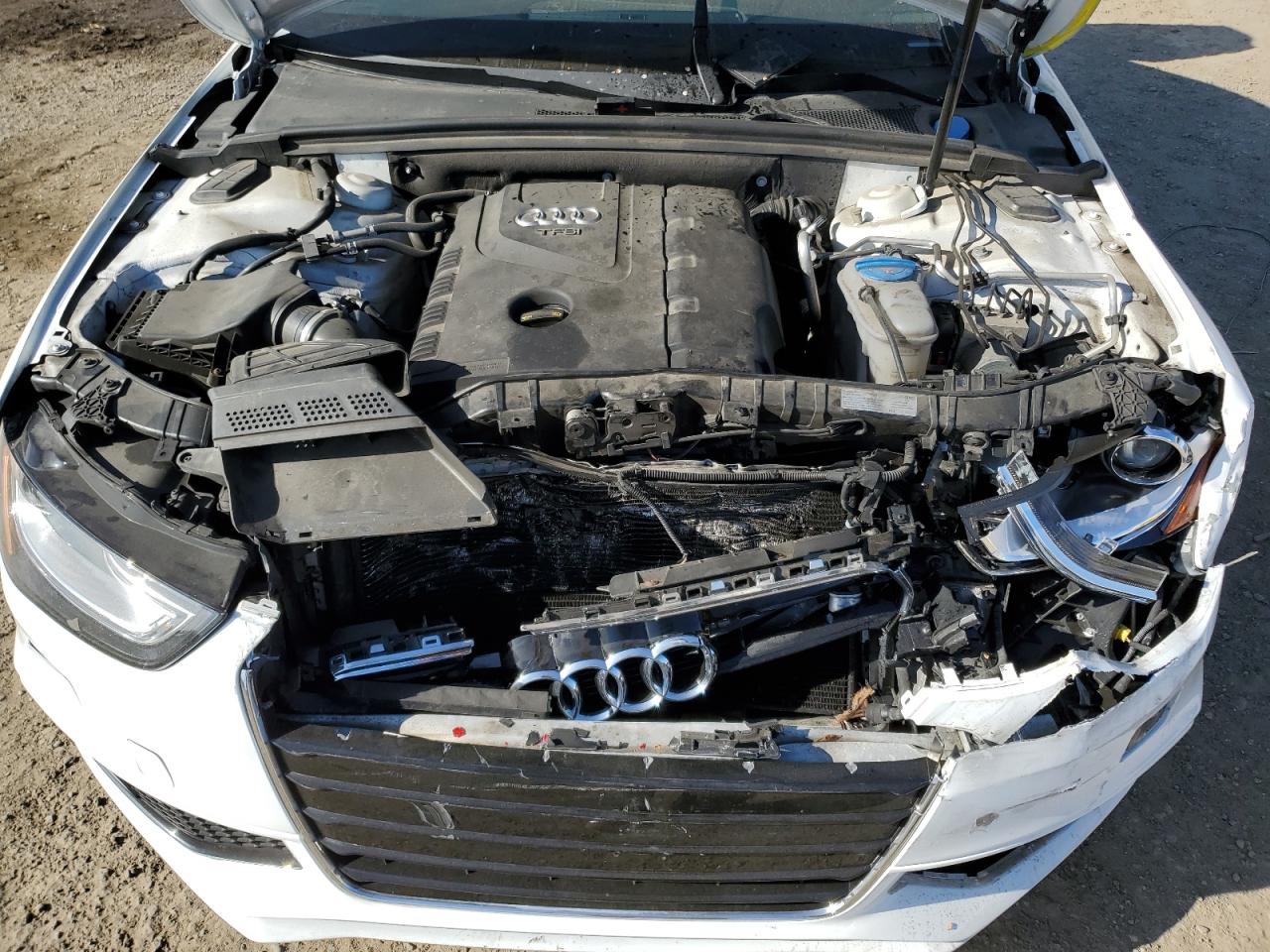 2016 Audi A4 VIN WAUBFAFL1GN003756 Copart auction photo, front end damage thumbnail 12