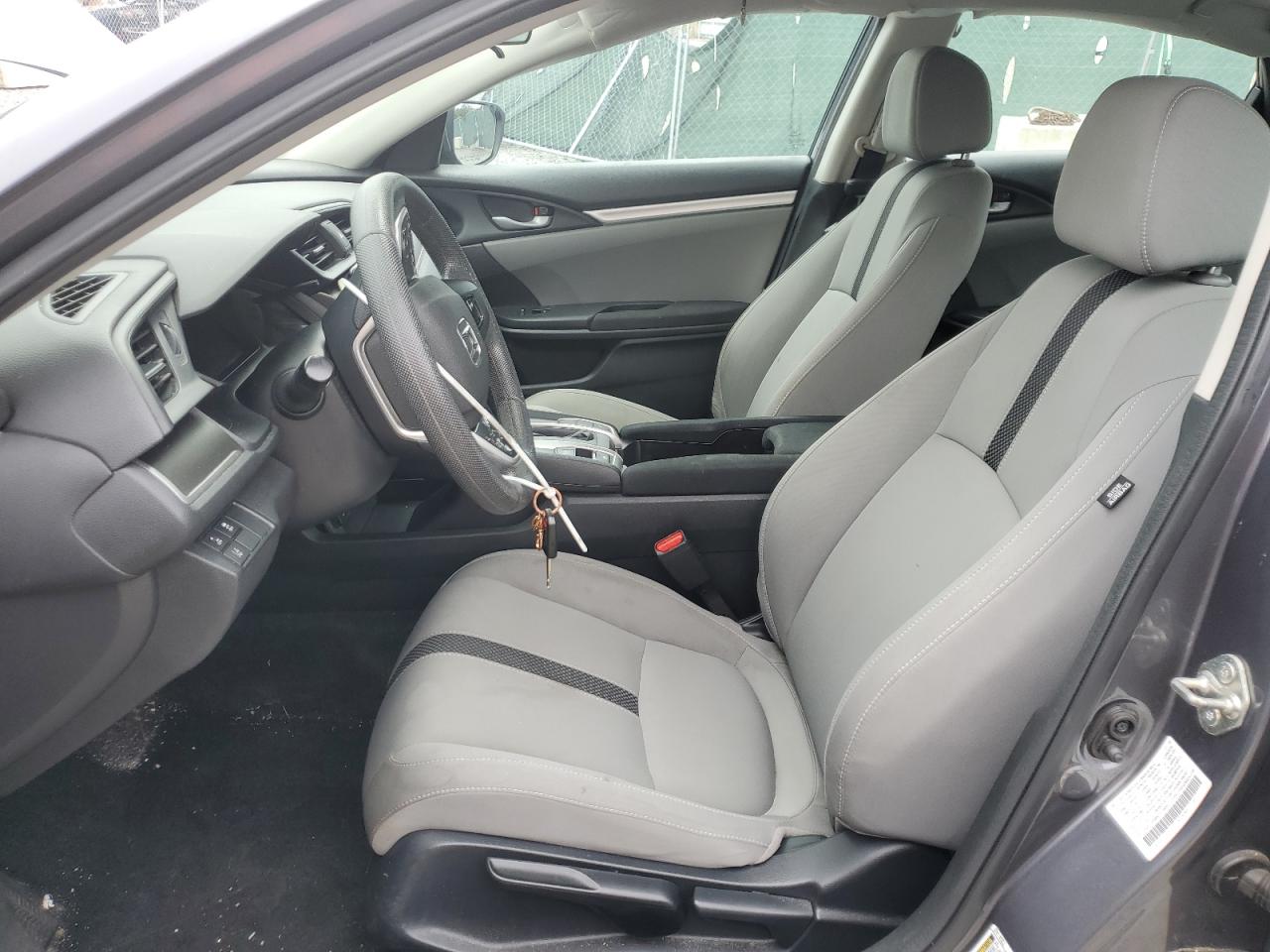 2019 Honda Civic VIN 2HGFC2F68KH513859 Copart auction photo, front end / undercarriage damage thumbnail 7